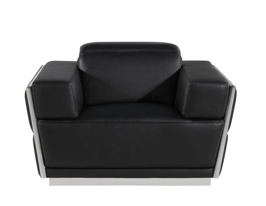 1111 - Leather Chair - Beige
