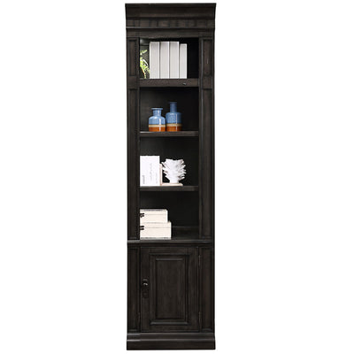 Washington Heights - Open Top Bookcase - Washed Charcoal