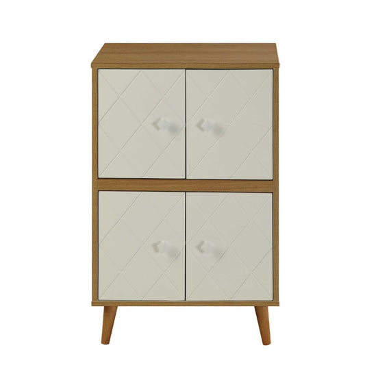 Anita - Cabinet - Natural & White - Grand Furniture GA