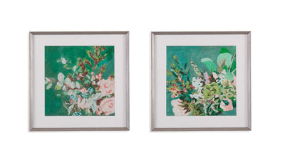 Hello Spring - Framed Print (Set of 2) - Green