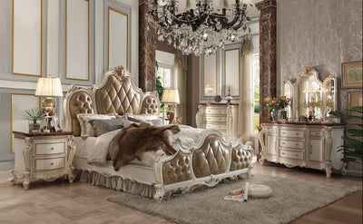 ACME Traditional - King Bed, Dresser, Mirror & Nightstand 26897EK - Grand Furniture GA