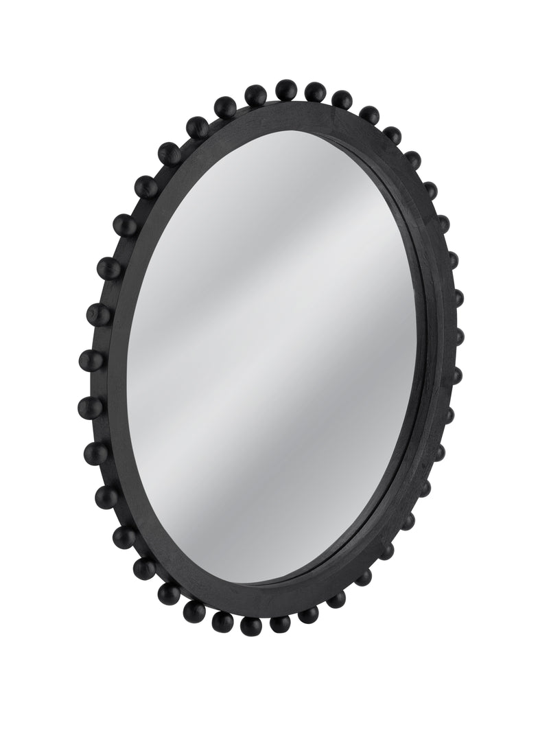Renn - Round Wall Mirror - Matte Black