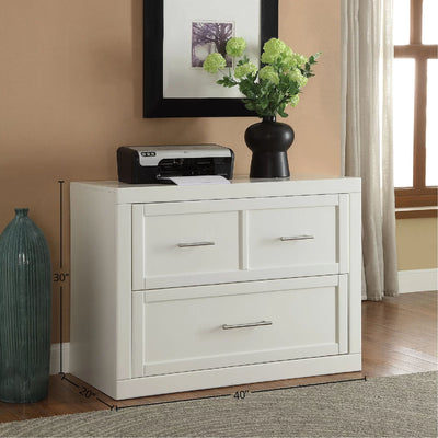 Catalina - Lateral File - Cottage White
