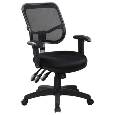 Rollo - Adjustable Height Office Chair - Black.