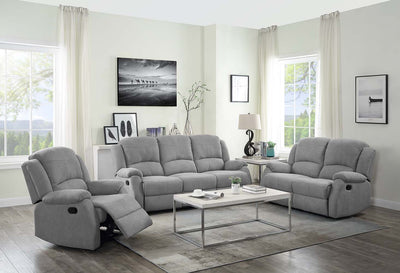 Zorina - Sofa - Gray Fabric - Grand Furniture GA