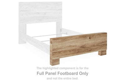 Hyanna - Tan - Full Panel Footboard