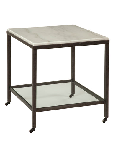 Whitman - Square End Table - White - End Tables - Grand Furniture GA