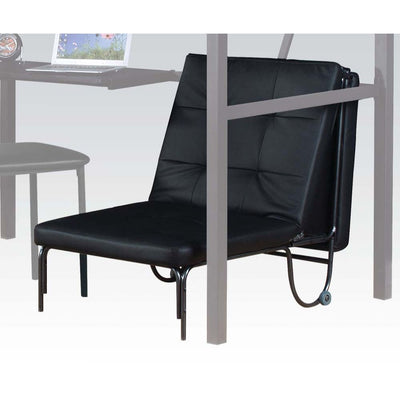 Senon - Chair - Silver & Black - Grand Furniture GA