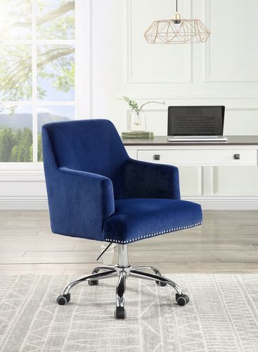 Trenerry - Office Chair - Blue - Grand Furniture GA