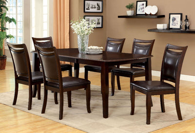 Woodside - Dining Table - Dark Cherry / Espresso - Grand Furniture GA