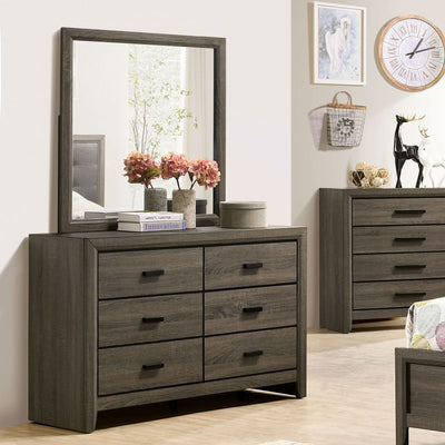 Roanne - Dresser - Gray - Grand Furniture GA
