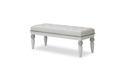 Sky Tower - Bedside Bench - Cloud White.