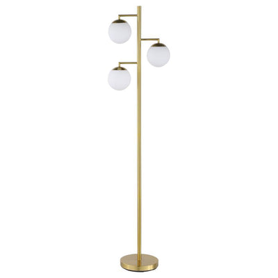 Sena - Trio Tree Floor Lamp - Gold - Floor Lamps - Grand Furniture GA
