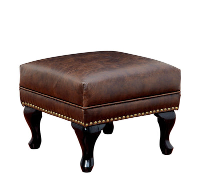 Vaugh - Ottoman - Rustic Brown - Grand Furniture GA