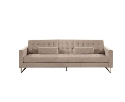Sampson - Sofa - Beige Fabric - Grand Furniture GA