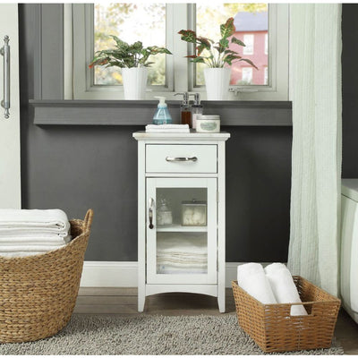 Sakya - Cabinet - Marble & White - Grand Furniture GA