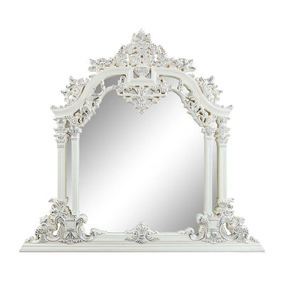 Vanaheim - Mirror - Antique White Finish - 54" - Grand Furniture GA
