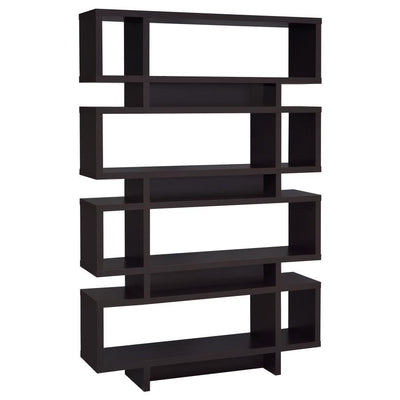 Reid - 4-Tier Open Back Bookcase - Grand Furniture GA
