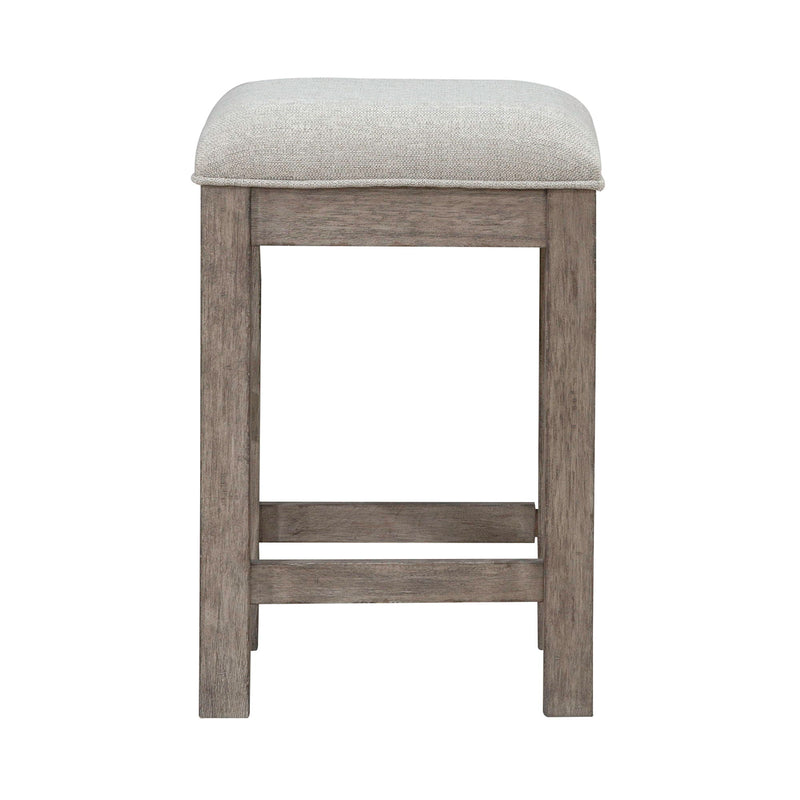 Skyview Lodge - Upholstered Console Stool - Light Brown