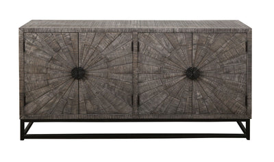 Noble - Four Door Sideboard - Spinner Brownish Gray
