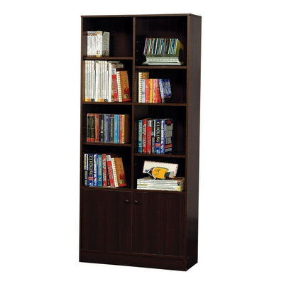 Verden - Bookshelf - Espresso - Grand Furniture GA