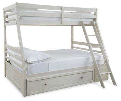 Robbinsdale - Antique White - Twin/Full Bunk Bed Panels.