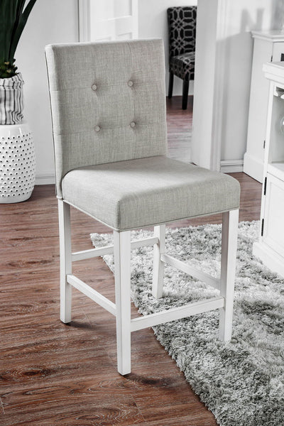 Sutton - Counter Height Chair (Set of 2) - Antique White - Grand Furniture GA