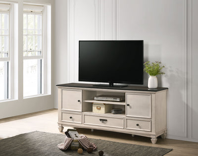 Sawyer - Tv Stand - Beige - Grand Furniture GA