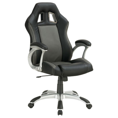 Roger - Adjustable Height Office Chair - Black And Grey.