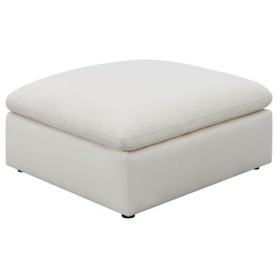 Hobson - Cushion Seat Ottoman - Off-White - Grand Furniture GA