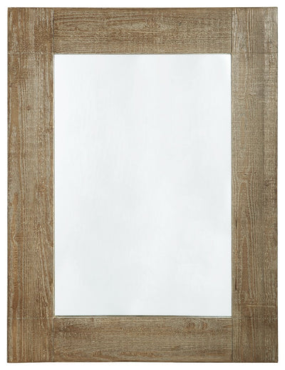 Waltleigh - Distressed Brown - Accent Mirror.