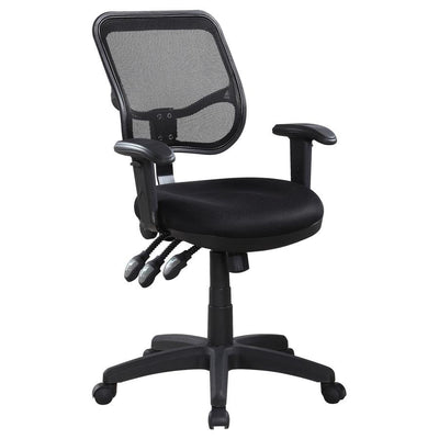 Rollo - Adjustable Height Office Chair - Black.
