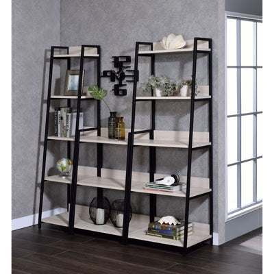 Wendral - Bookshelf - Natural & Black - Grand Furniture GA