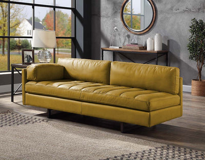 Radia - Sofa - Turmeric Top Grain Leather - Grand Furniture GA