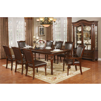Sylvana - Dining Table - Brown Cherry / Espresso - Grand Furniture GA