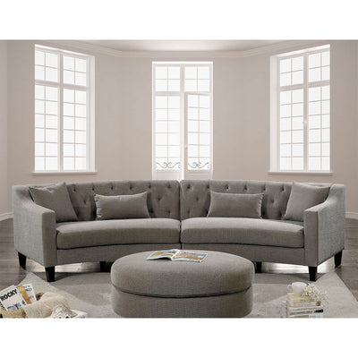 Sarin - Sectional - Warm Gray - Grand Furniture GA