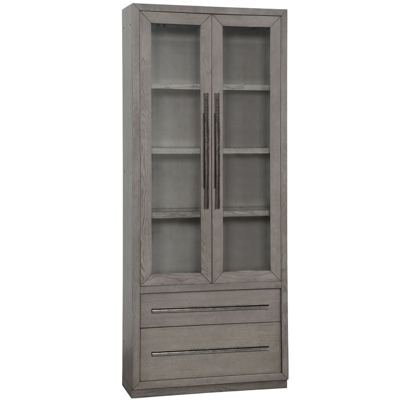 Pure Modern - Glass Door Cabinet - Moonstone