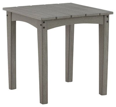 Visola - Gray - Square End Table.