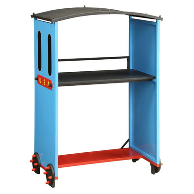Tobi - Desk - Blue/Red & Black Train - Grand Furniture GA