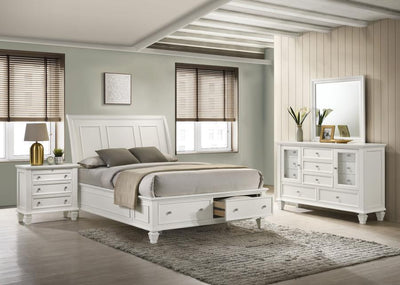 Sandy Beach - Storage Bed Bedroom Set