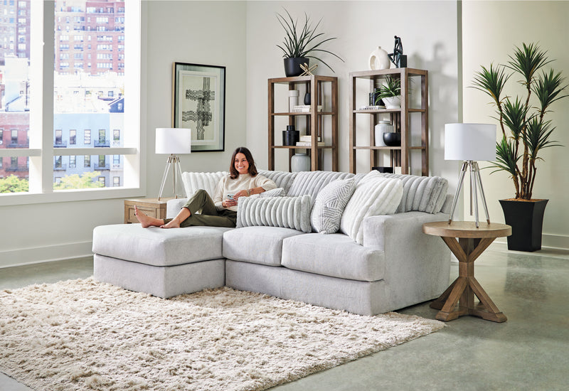 Logan Modular Sectional - RSF Loveseat - Moonstruck