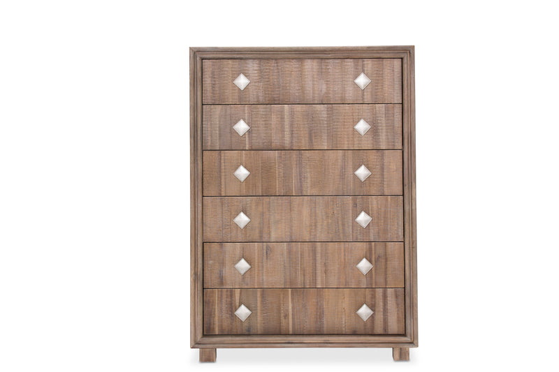 Hudson Ferry - 6-Drawer Chest - Driftwood