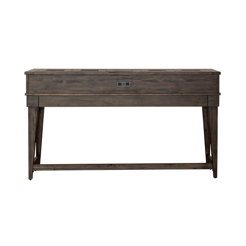 Arrowcreek - Console Bar Table - Dark Brown