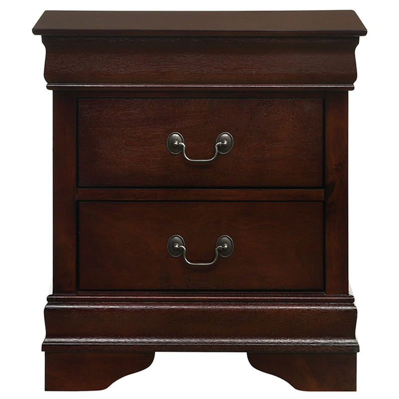 Louis Philippe - 2-Drawer Nightstand