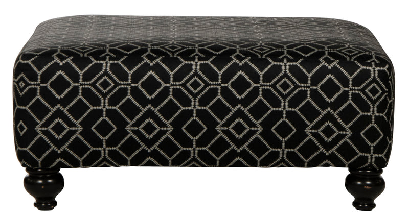 Cumberland - Cocktail Ottoman - Onyx