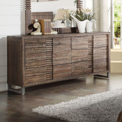 Andria - Dresser - Reclaimed Oak - Grand Furniture GA