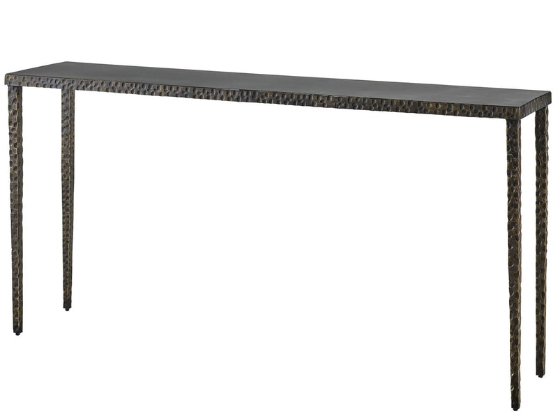 Curated - Minimalist Console Table - Dark Brown