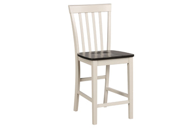 Brody - 5 Piece Counter Height Table Set - White - Grand Furniture GA