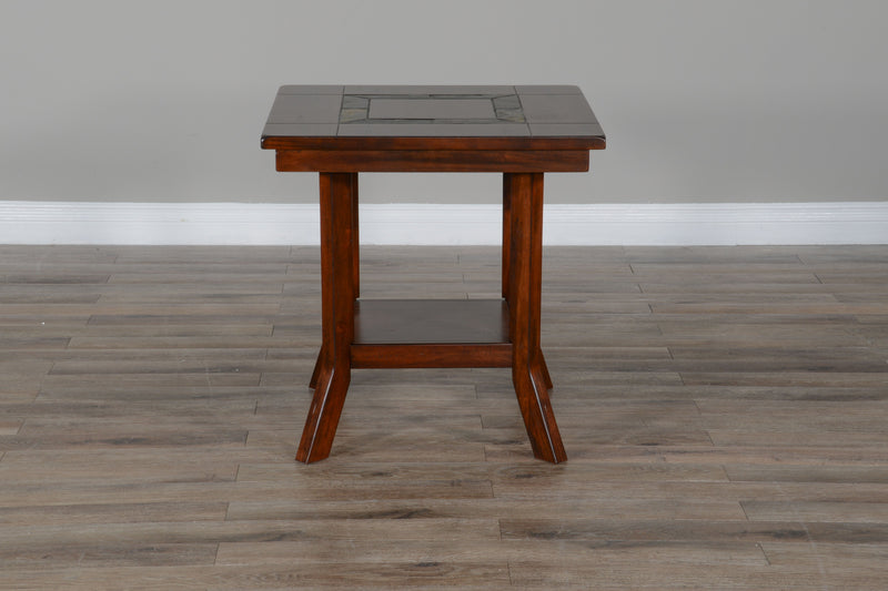 Santa Fe - End Table - Dark Chocolate