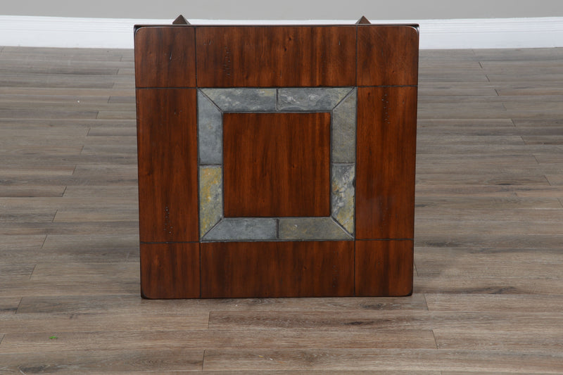 Santa Fe - End Table - Dark Chocolate